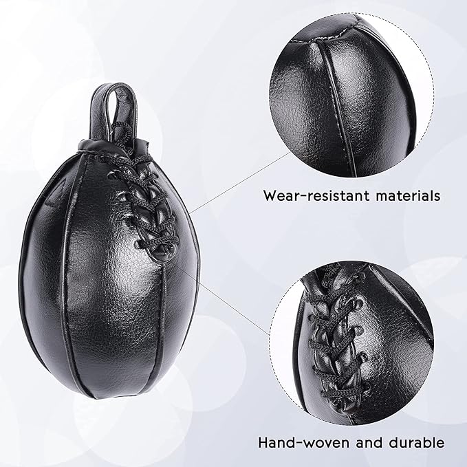 INNOLIFE Boxing Slip Bag, Dodge Hide Speed Ball for Reflex Training, Kickboxing, MMA Pendulum Training