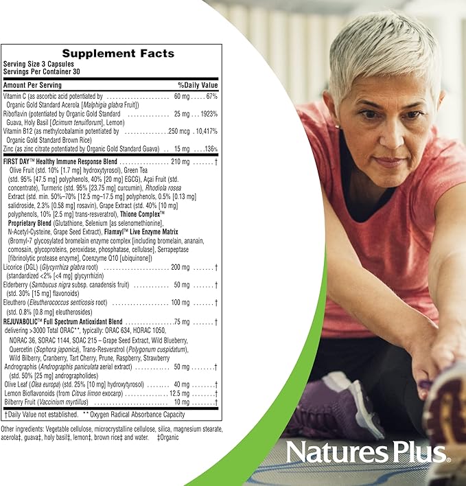 Natures Plus AgeLoss Lung Support - 90 Capsules - Vegetarian, Gluten Free - 30 Servings
