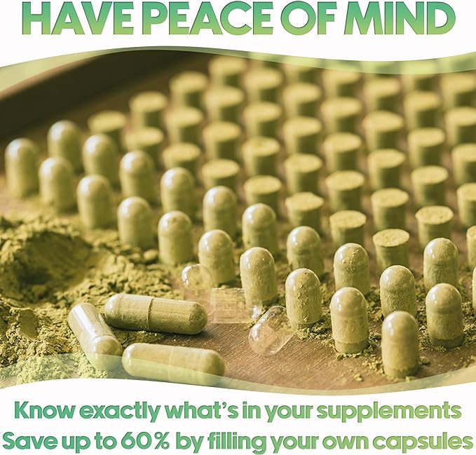 XPRS Nutra Vegan Size 2 Separated Capsules - 1000 Count Premium Empty Capsules Separated in Bags - Clear Empty Capsules - Separated Empty Capsules - Pill Capsules Empty for DIY Supplement Filling
