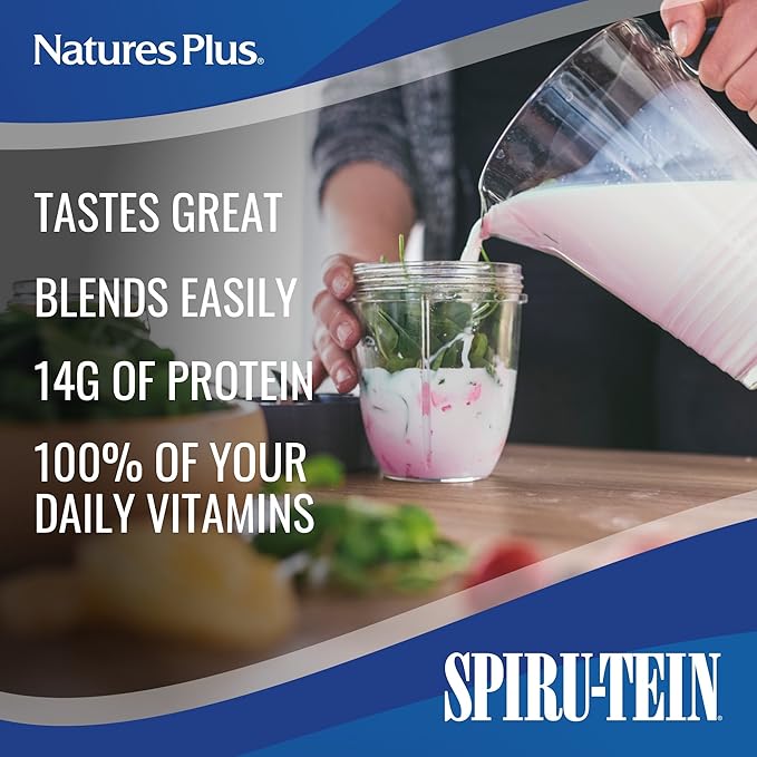 Natures Plus Spirutein Strawberry (8 Packets)