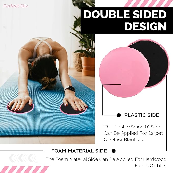 Perfect Stix Peak Performance Sliders Fitness Equipment Floor