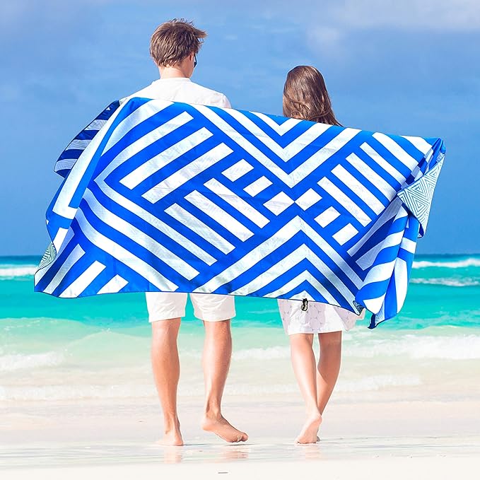Elite Trend Microfiber Beach Towel - Extra Large 78x35 Inch