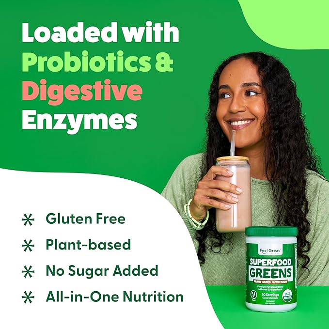 Feel Great Reds and Greens Powder 300 Grams