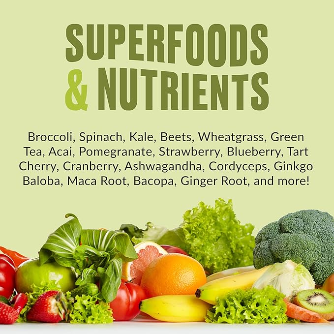 VitaHustle ONE - Superfood Meal Replacement Shake, Plant Based Protein Powder, Vegan. 86 Superfoods, Vitamins, & Minerals, Ashwagandha, Adaptogens. Founded by Kevin Hart. (Vanilla) 15 Servings