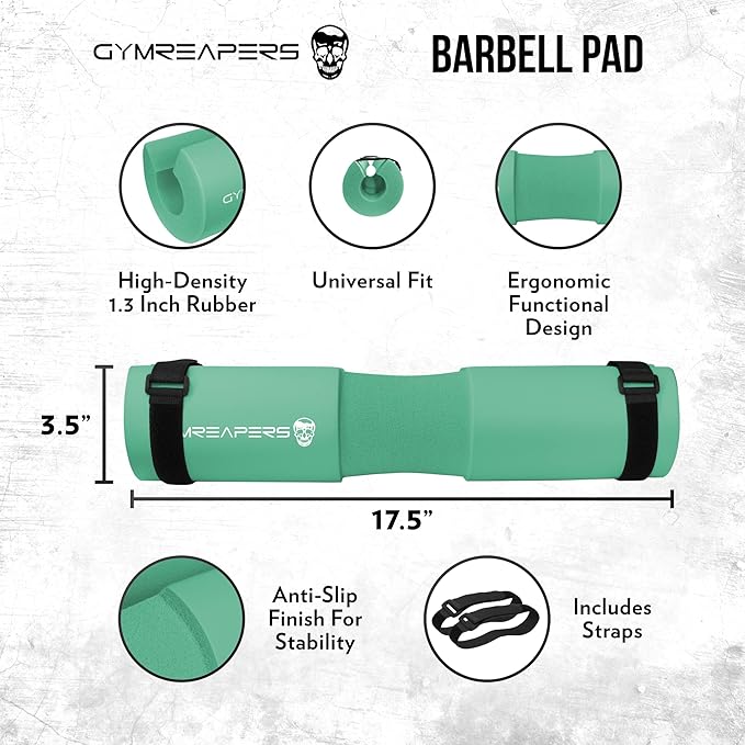 Gymreapers Barbell Squat Pad - Protective Bridge Pad