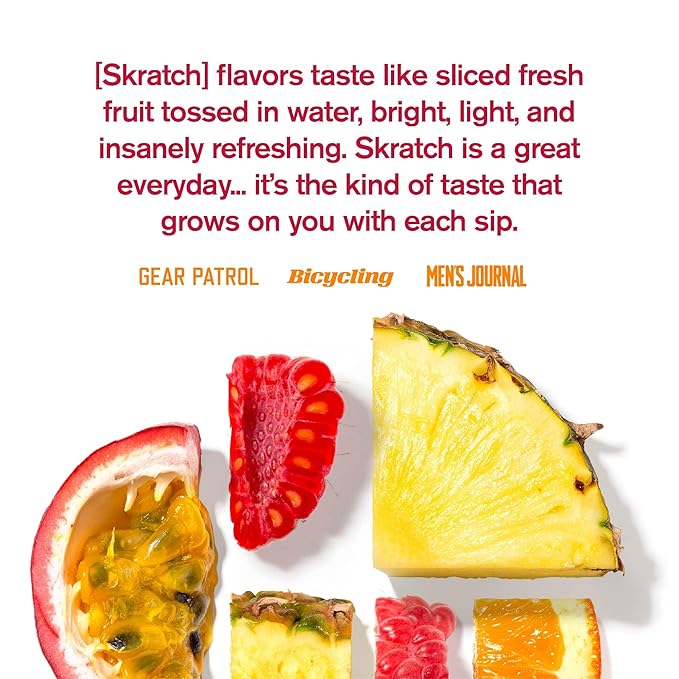 Skratch Labs Hydration Powder | Sport Drink Mix | Electrolytes Powder for Exercise, Endurance, and Performance | Fruit Punch | 60 Servings | Non-GMO, Vegan, Kosher