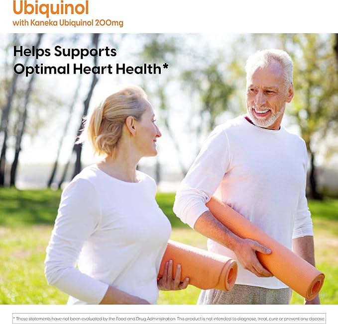 Doctor's Best Ubiquinol with Kaneka QH, Enhances Cellular Energy, Antioxidant, Non-GMO, Gluten & Soy Free, 200 mg, 120 Count