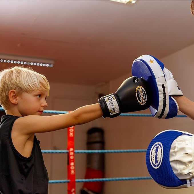 Farabi Sports Kids Boxing Gloves 4, 6, 8-oz Boxing Gloves for Kids Junior Boxing Gloves Youth Boxing Gloves Boys and Girls Boxing Training Gloves for MMA Muay Thai & Punching Bag