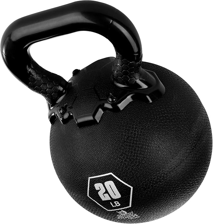 Champion Sports Rhino Kettlebell Rubber Weights
