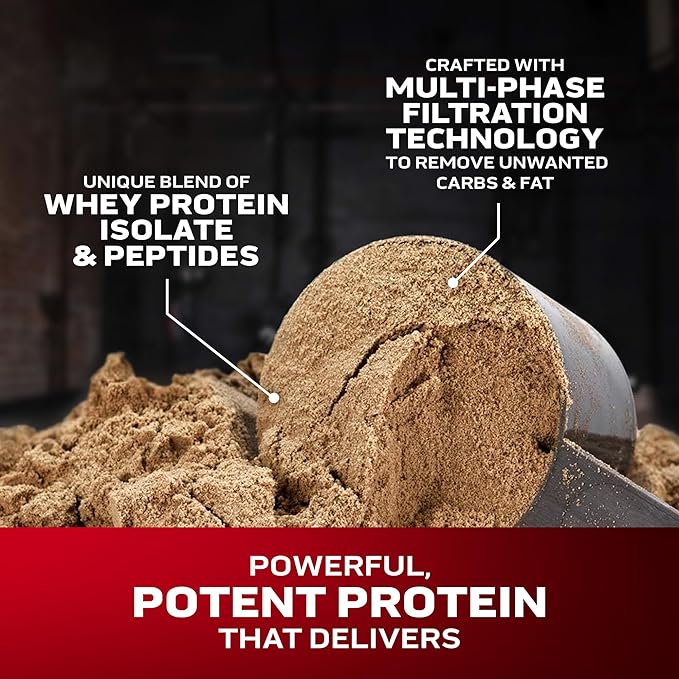 Muscletech Whey Protein Powder (Vanilla Cream, 10 Pound) - Nitro-Tech Muscle Building Formula with Whey Protein Isolate & Peptides - 30g of Protein, 3g of Creatine & 6.8g of BCAA