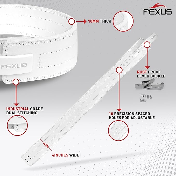 Weight Lifting Lever Belt for Men and Women 10MM Belt