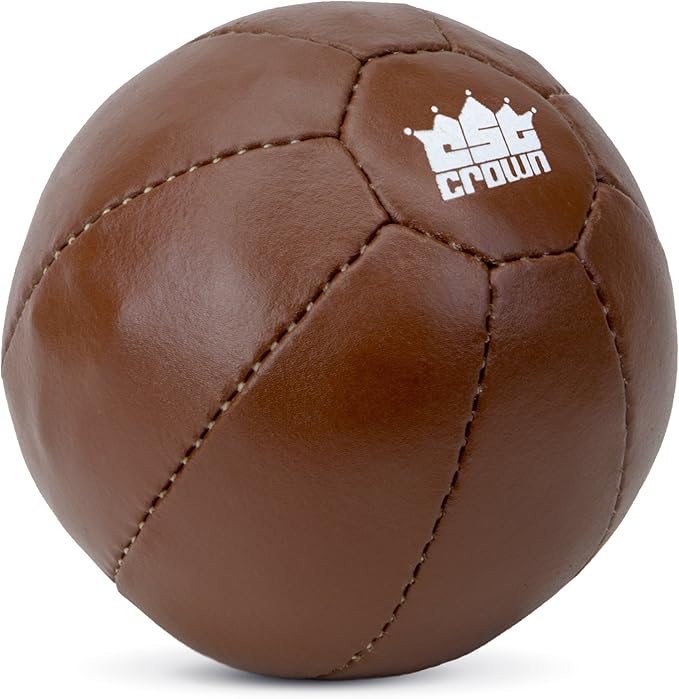 Crown Sporting Goods Vintage Soft Touch Leather Weighted