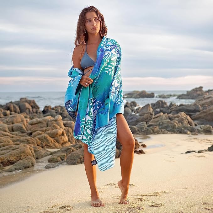 Elite Trend Microfiber Beach Towel - Large 63x31