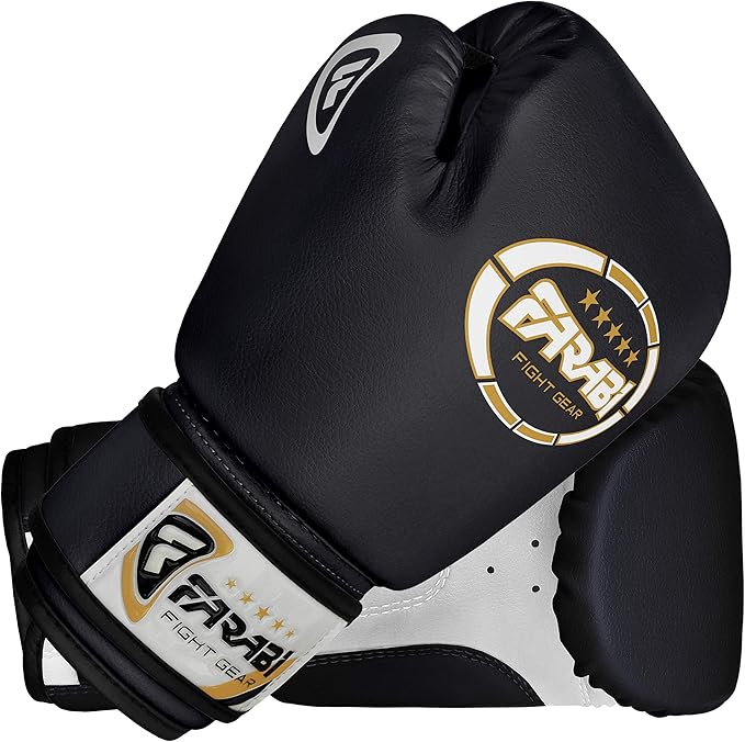 Farabi Sports Kids Boxing Gloves 4, 6, 8-oz Boxing Gloves for Kids Junior Boxing Gloves Youth Boxing Gloves Boys and Girls Boxing Training Gloves for MMA Muay Thai & Punching Bag