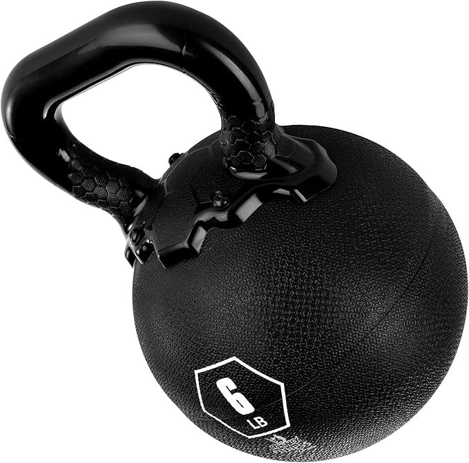 Champion Sports Rhino Kettlebell Rubber Weights
