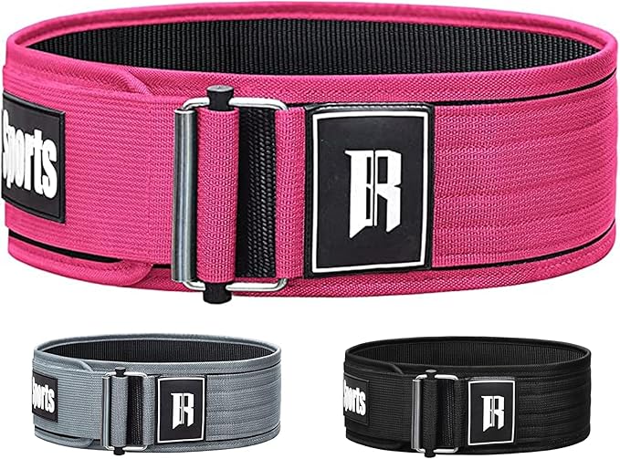 RIMSports Quick Locking Weight Lifting Belt Premium Lifting