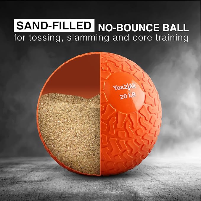 Yes4All Slam Ball 10-40lb Medicine