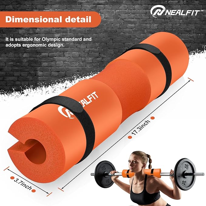 Barbell Pad Squat Pad for Squats—Squat Bar Pad—Great