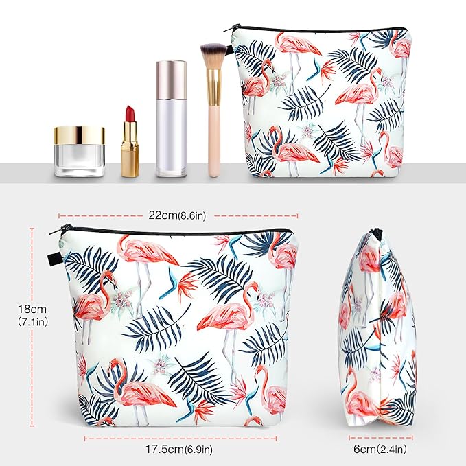 Noozion Large Makeup Bag Cosmetic Bag for Women Travel Bags Makeup Pouch for toiletries Water Resistant Girls Gift