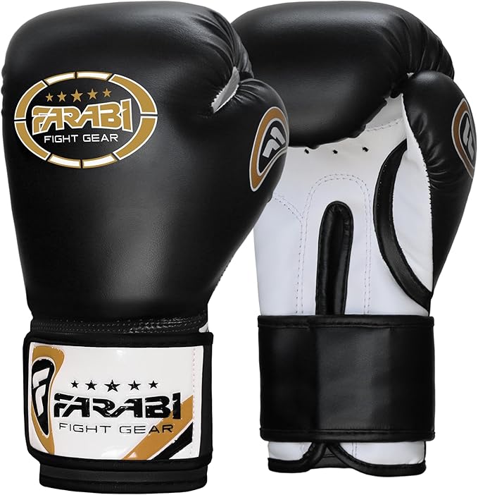 Farabi Sports Kids Boxing Gloves 4, 6, 8-oz Boxing Gloves for Kids Junior Boxing Gloves Youth Boxing Gloves Boys and Girls Boxing Training Gloves for MMA Muay Thai & Punching Bag