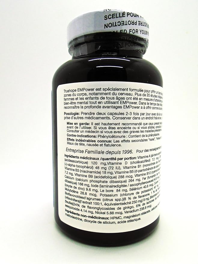 Truehope Essential Mineral Power, 120 Capsules