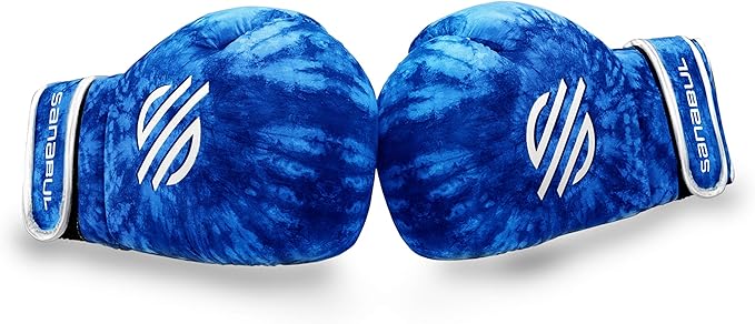 Sanabul Funk Strike Tie Dye Gel Boxing Gloves for Men & Women, Stylish and Protective Kickboxing Muay Thai Gloves for Training Sparring Punching Bag