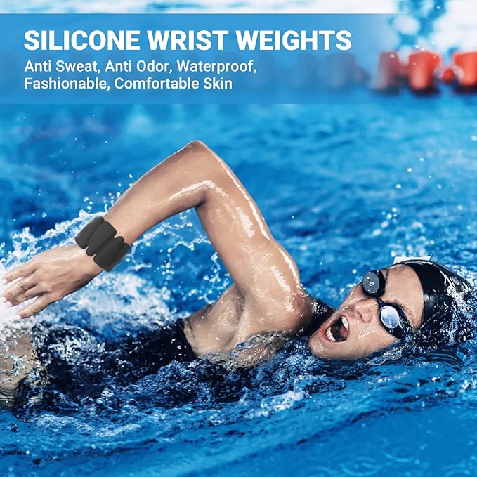 MXiiXM Wrist Weights Set of 2 2lb/4lb