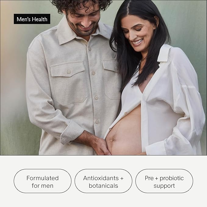 Needed. Sperm Support - Fertility Supplements for Men - Clinically Studied Botanical Ingredients for A Whole Body Approach to Male Fertility - Prenatal Vitamins - 120 Capsules, 30 Day Supply