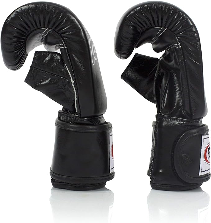 Fairtex TGO3 Muay Thai Boxing Gloves for Men, Women, Kids | Special Open Thumb Design | MMA Gloves, Kickboxing, Gym, Fitness | Premium Quality, Light Weight & Shock Absorbent Boxing Gloves