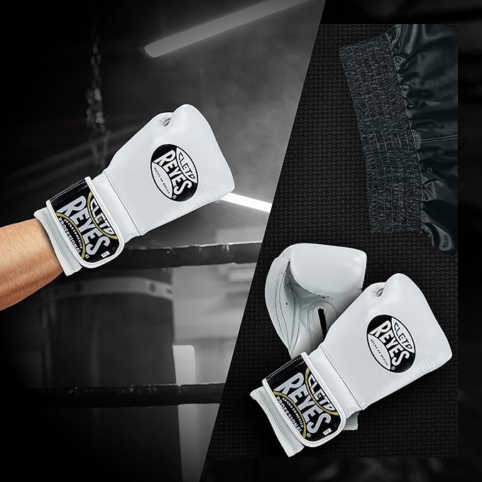 CLETO REYES Training Gloves with Leather Strap & Attached Thumb and Hook & Loop Closure