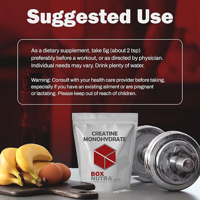 BoxNutra Single-Ingredient Creatine