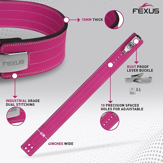 Weight Lifting Lever Belt for Men and Women 10MM Belt