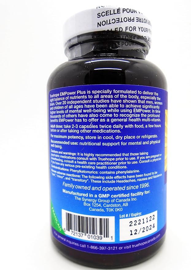 Truehope Essential Mineral Power, 120 Capsules