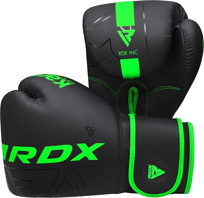RDX Kids Punching Bag 2FT with Punch Gloves, Unfilled Boxing Set, Non Tear Maya Hide Leather Junior Hanging Bag, Kickboxing MMA Grappling Muay Thai Karate Taekwondo BJJ Training