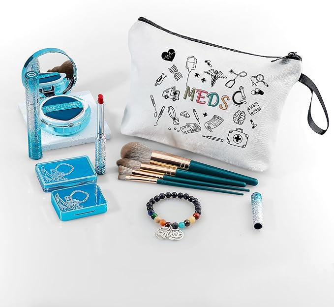 Medical Bag,Doctor Gifts,Meds Cosmetic Make Up Bag,Medicine Bag for Traveling,Doctor Gifts for Women,Gifts for Teen Girls,Friendship Gifts for Women