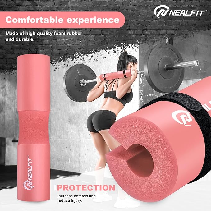 Barbell Pad Squat Pad for Squats—Squat Bar Pad—Great