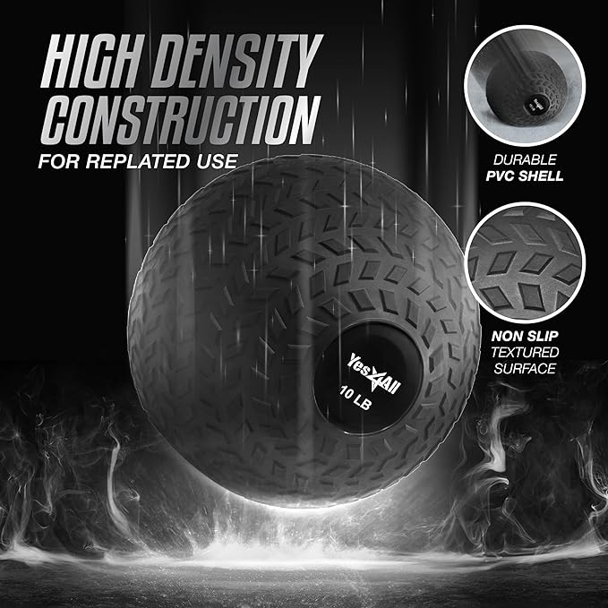 Yes4All Slam Ball 10-40lb Medicine