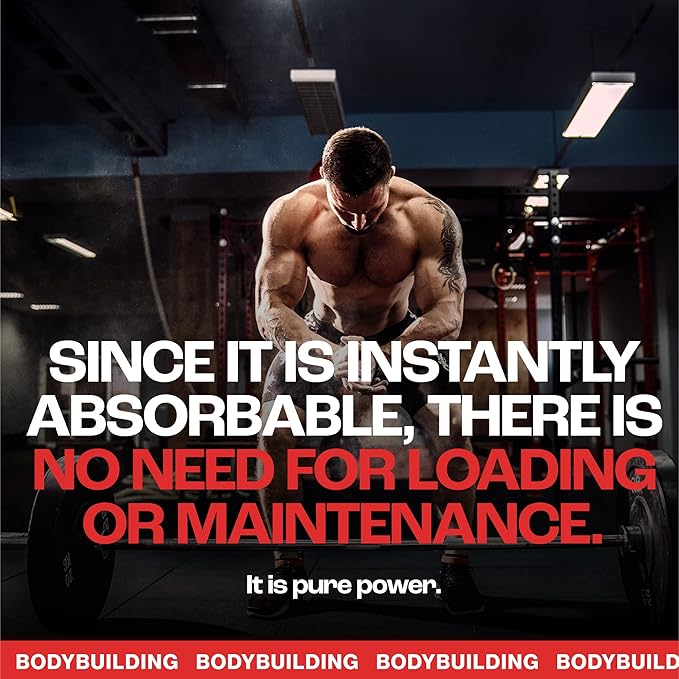 ATP+ for Men Pre-Workout Creatine Serum. Instant Energy, Power, Strength & Endurance. Boosts Muscle Growth, Bodybuilding Performance. with Amino Acids & Glucosamine. Strawberry, 5.1 Fl Oz