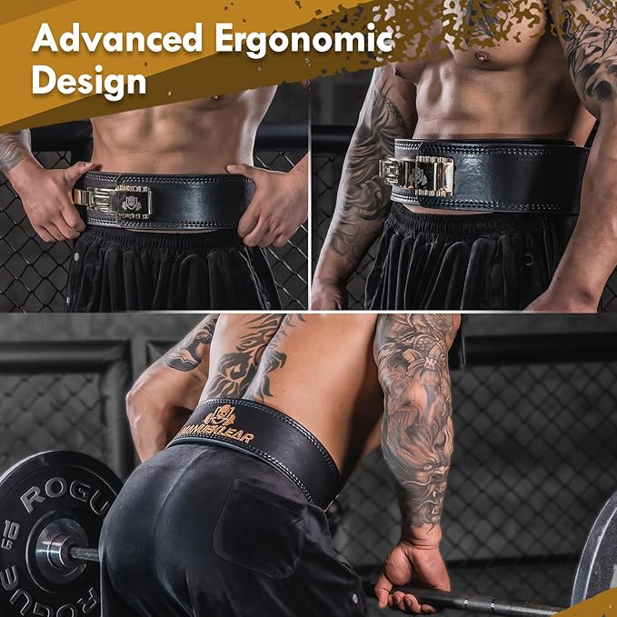 Lever Belt Weightlifting 10mm Back