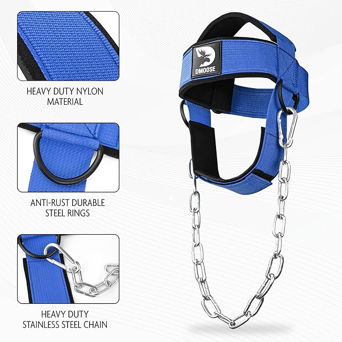 DMoose Neck Harness for Weight Lifting - 30"