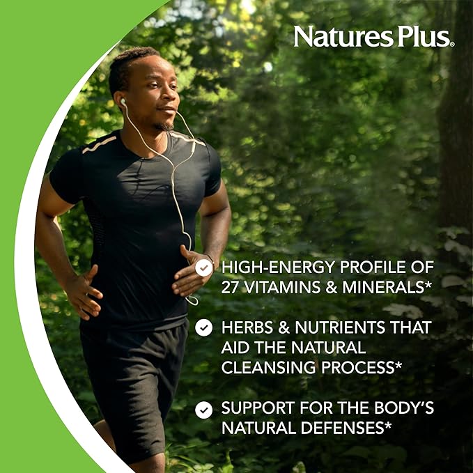 Natures Plus Regeneration Multivitamin - 90 Softgels - with Potent Botanical Extracts, Minerals & Antioxidants - Natural Energy Production & Overall Well-Being - Gluten-Free - 30 Servings