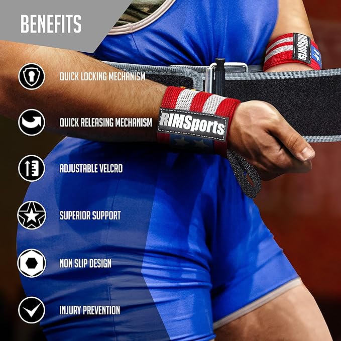 RIMSports Quick Locking Weight Lifting Belt Premium Lifting