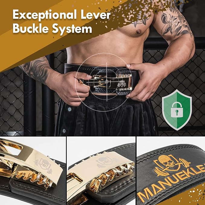 Lever Belt Weightlifting 10mm Back