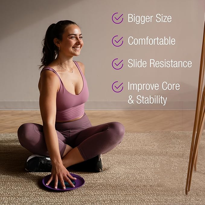 Gliding Discs for Working Out - Exercise Sliders 1 Pair, 4 Streaming