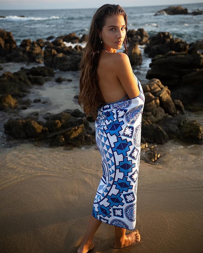 Elite Trend Microfiber Beach Towel - Extra Large 78x35 Inch