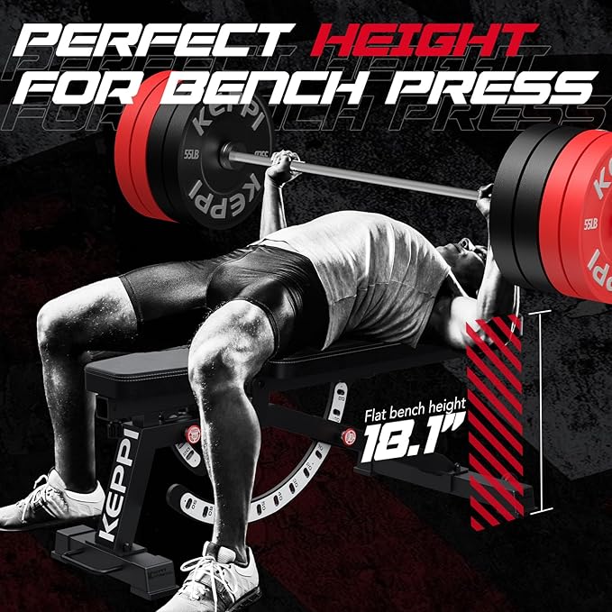 Keppi 1200LB Weight Bench Bench1000 PRO