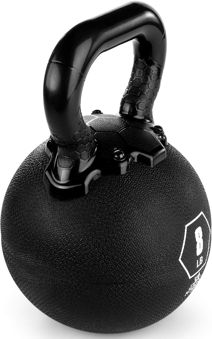 Champion Sports Rhino Kettlebell Rubber Weights