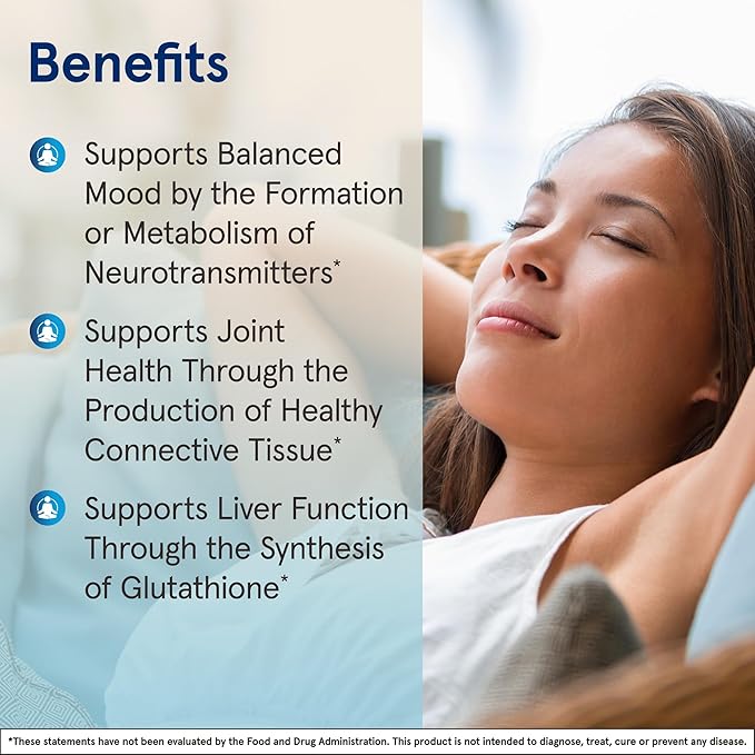 Jarrow Formulas SAMe 400 mg, Supports Joint Health, Liver Function, Brain Metabolism, 30 Tablets, Up To a 30 Day Supply