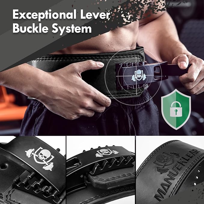Lever Belt Weightlifting 10mm Back