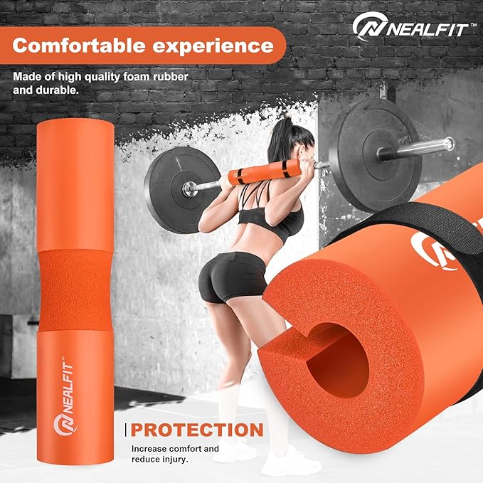 Barbell Pad Squat Pad for Squats—Squat Bar Pad—Great